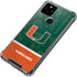 University of Miami U Hurricanes Google Pixel 5 Clear Case